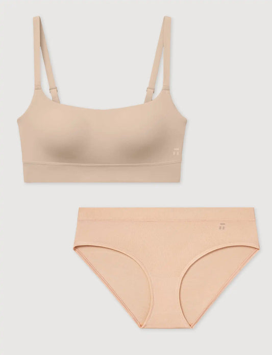 Second Skin Light Support Bra & Brief Set