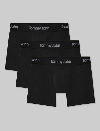 Second Skin Luxe Rib Trunk 4" (3-Pack)