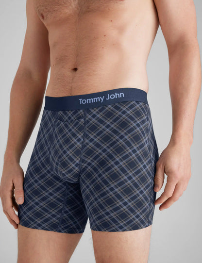 Cool Cotton Mid-Length Boxer Brief 6"