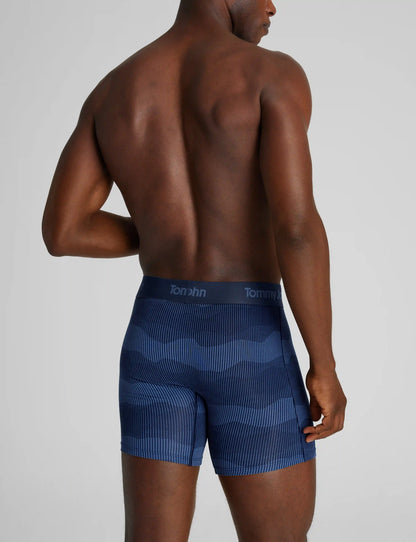 Second Skin Mid-Length Boxer Brief 6" (3-Pack)