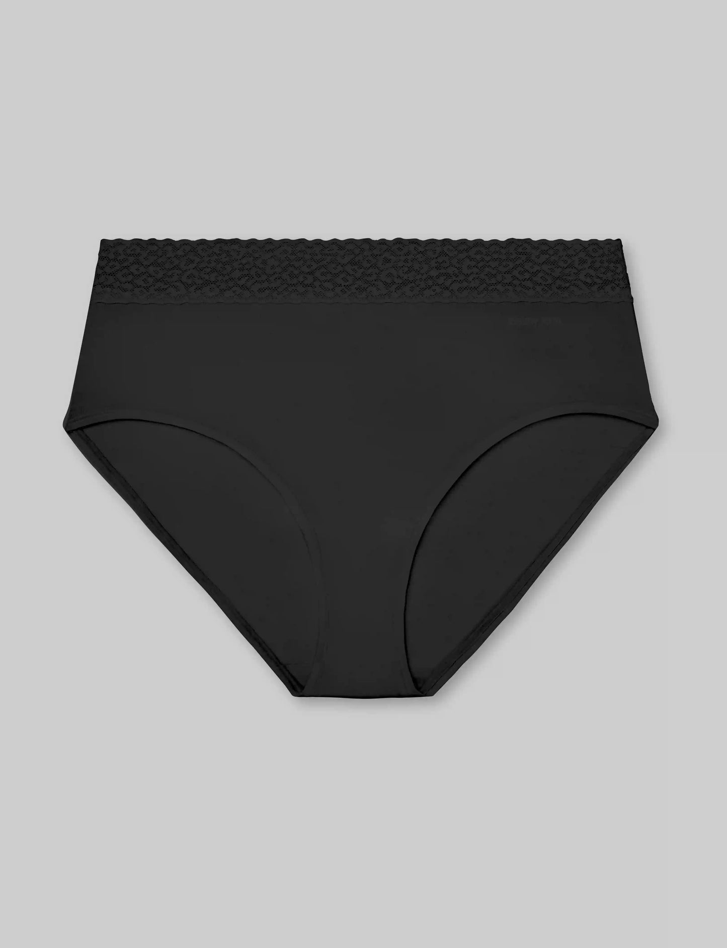 Women's Second Skin High Rise Brief, Lace Waist