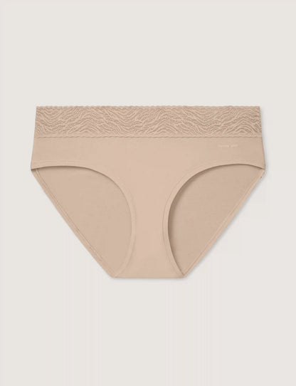 Women's Cool Cotton Brief, Lace Waist