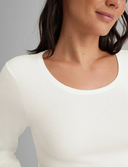 Women's Micro Rib Long Sleeve Tee