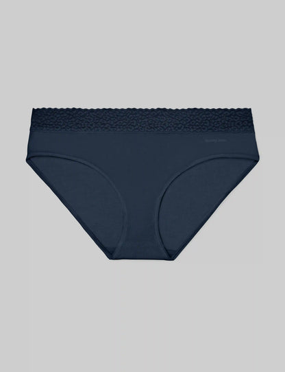 Women's Second Skin Brief, Lace Waist