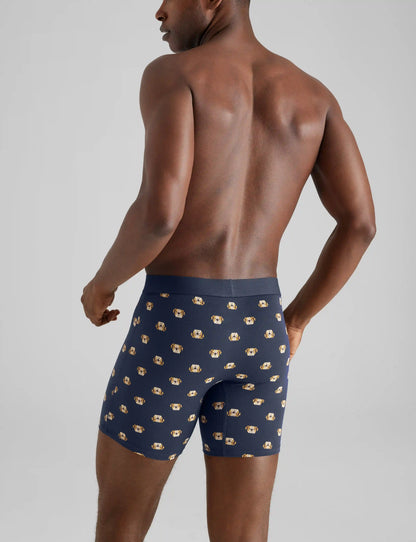 Cool Cotton Mid-Length Boxer Brief 6" (6-Pack)