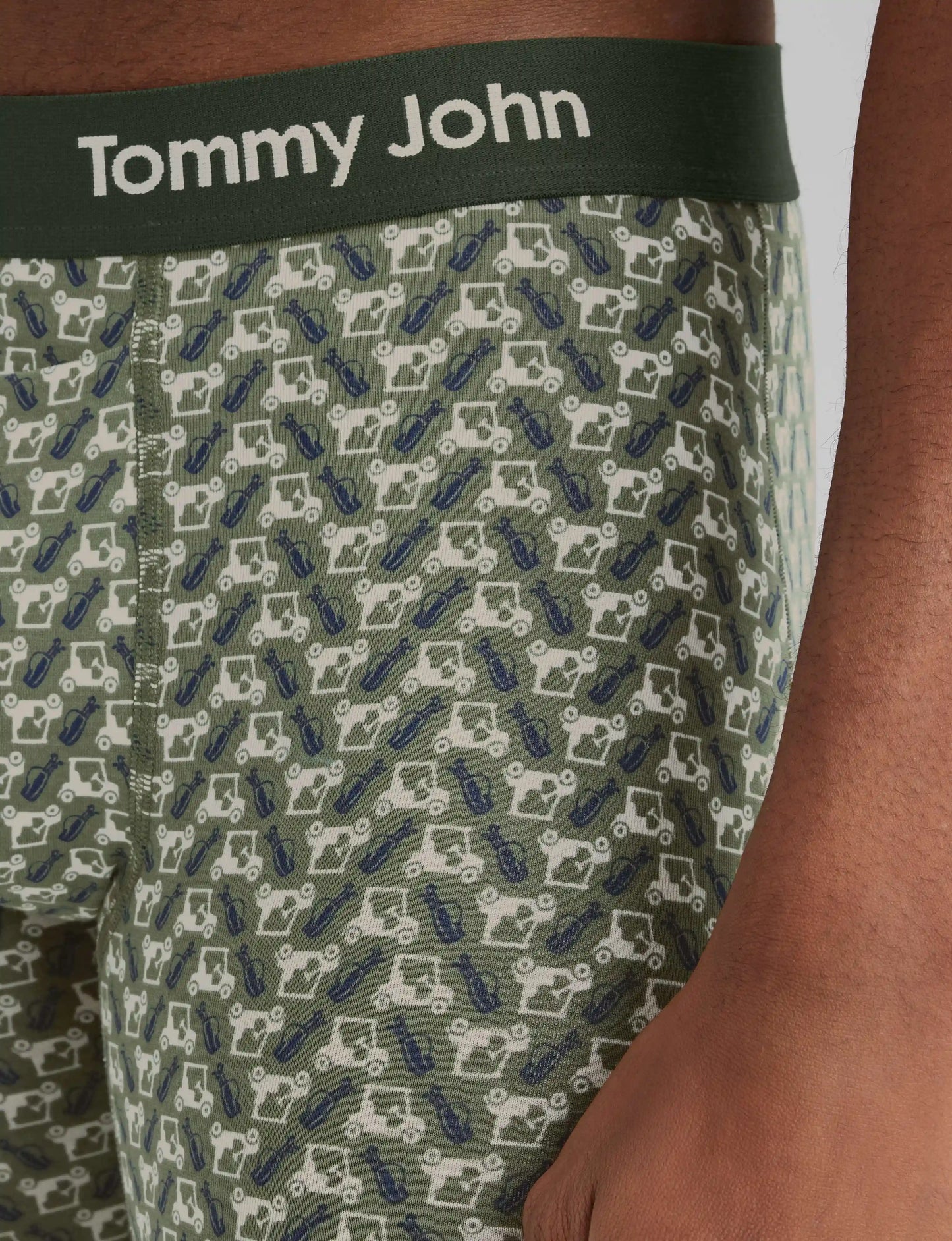 Cool Cotton Mid-Length Boxer Brief 6"
