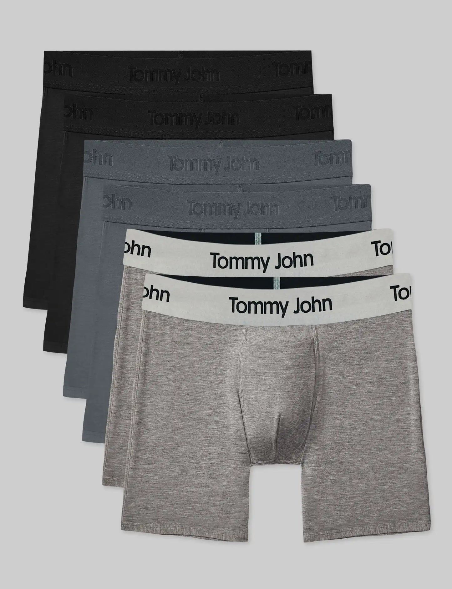 Second Skin Mid-Length Boxer Brief 6" (6-Pack)