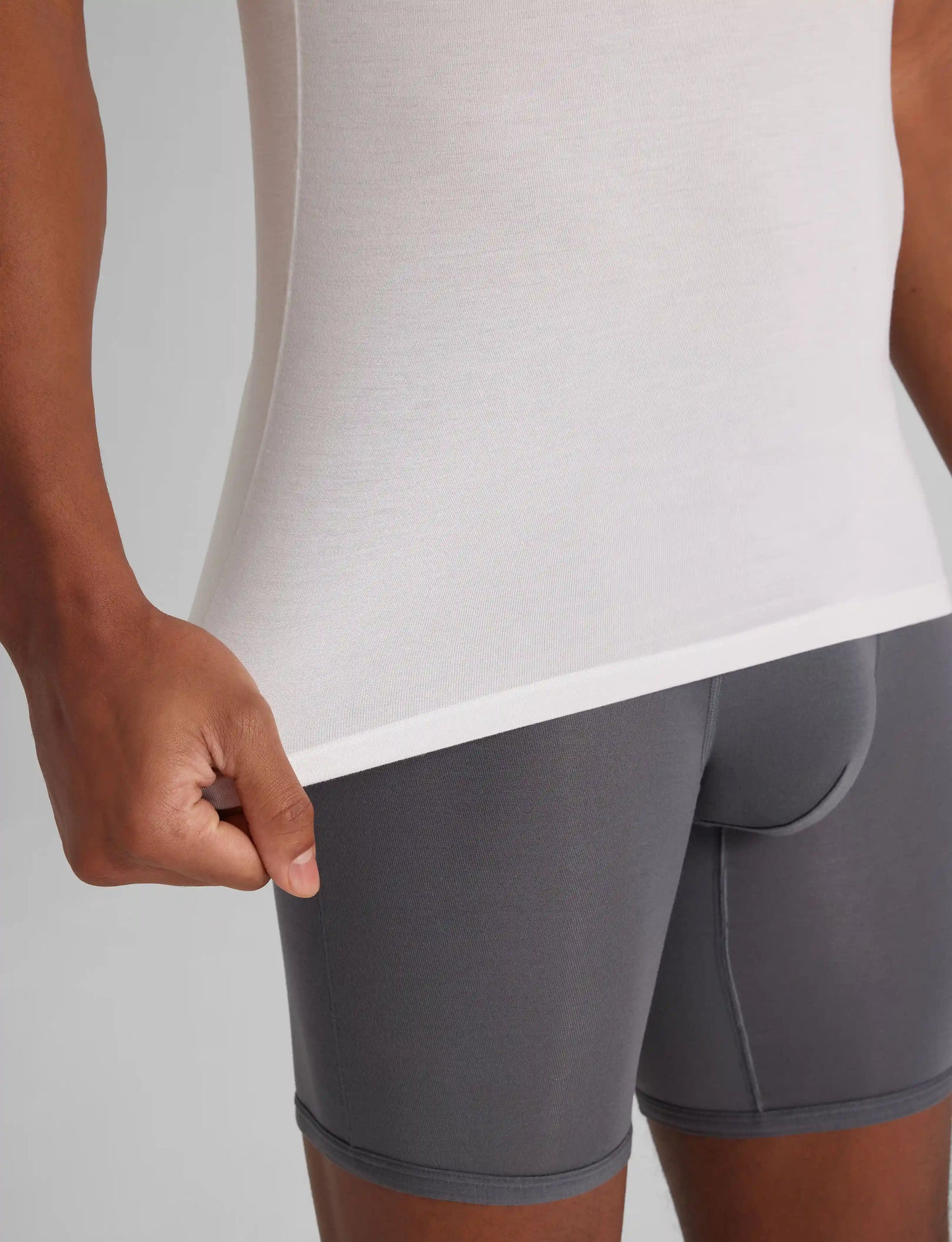 Second Skin Crew Neck Stay-Tucked Undershirt (3-Pack)