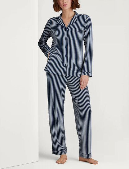 Women's Downtime Long Sleeve Pajama Top & Pant Set