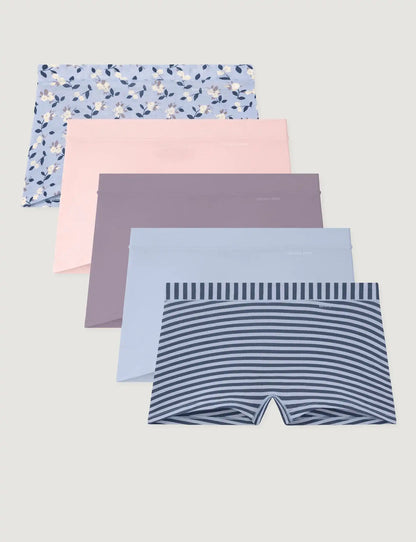Women's Second Skin Boyshort (5-Pack)