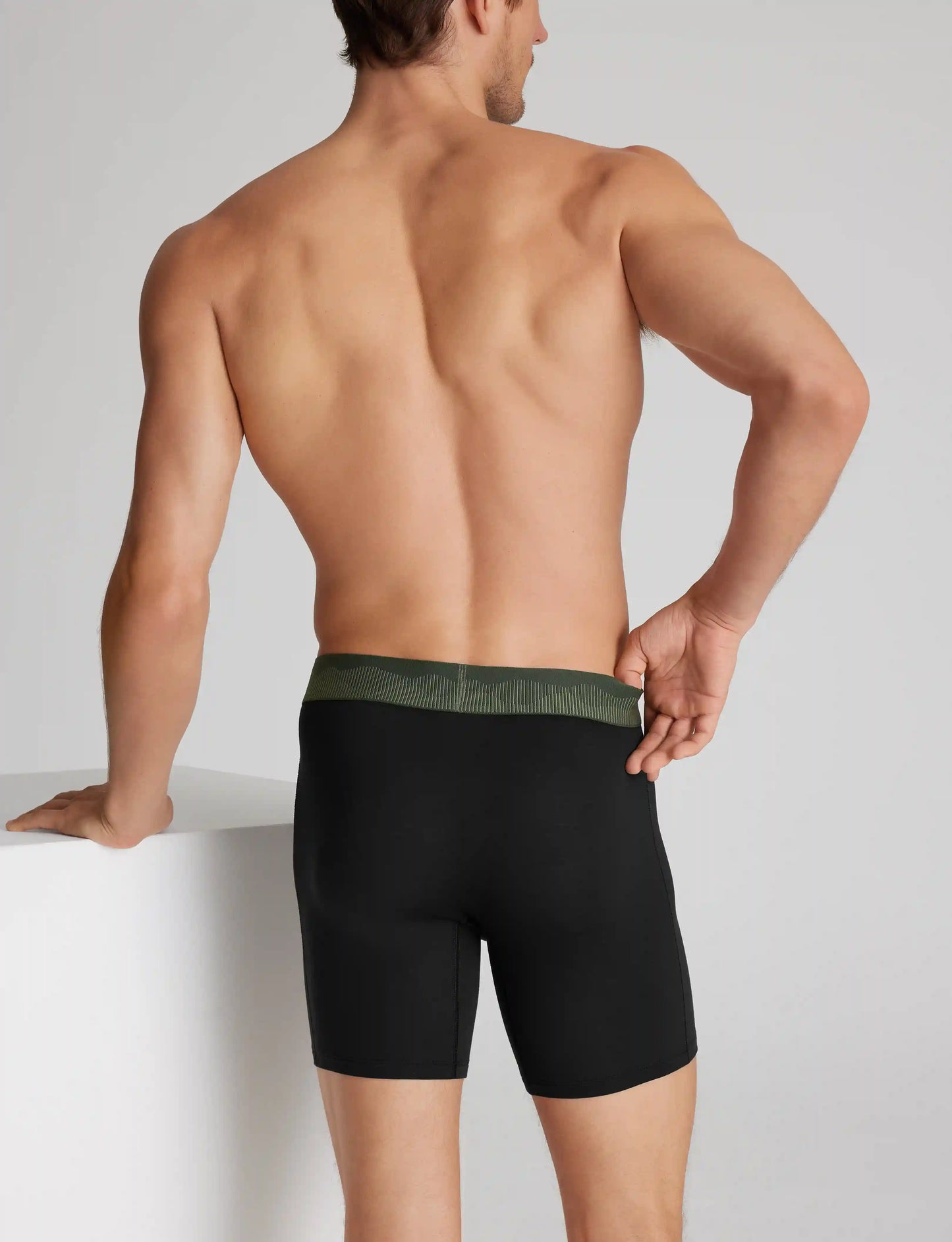 Second Skin Mid-Length Boxer Brief 6"