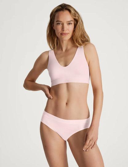 Second Skin Pullover V-Neck Bra & Brief Set