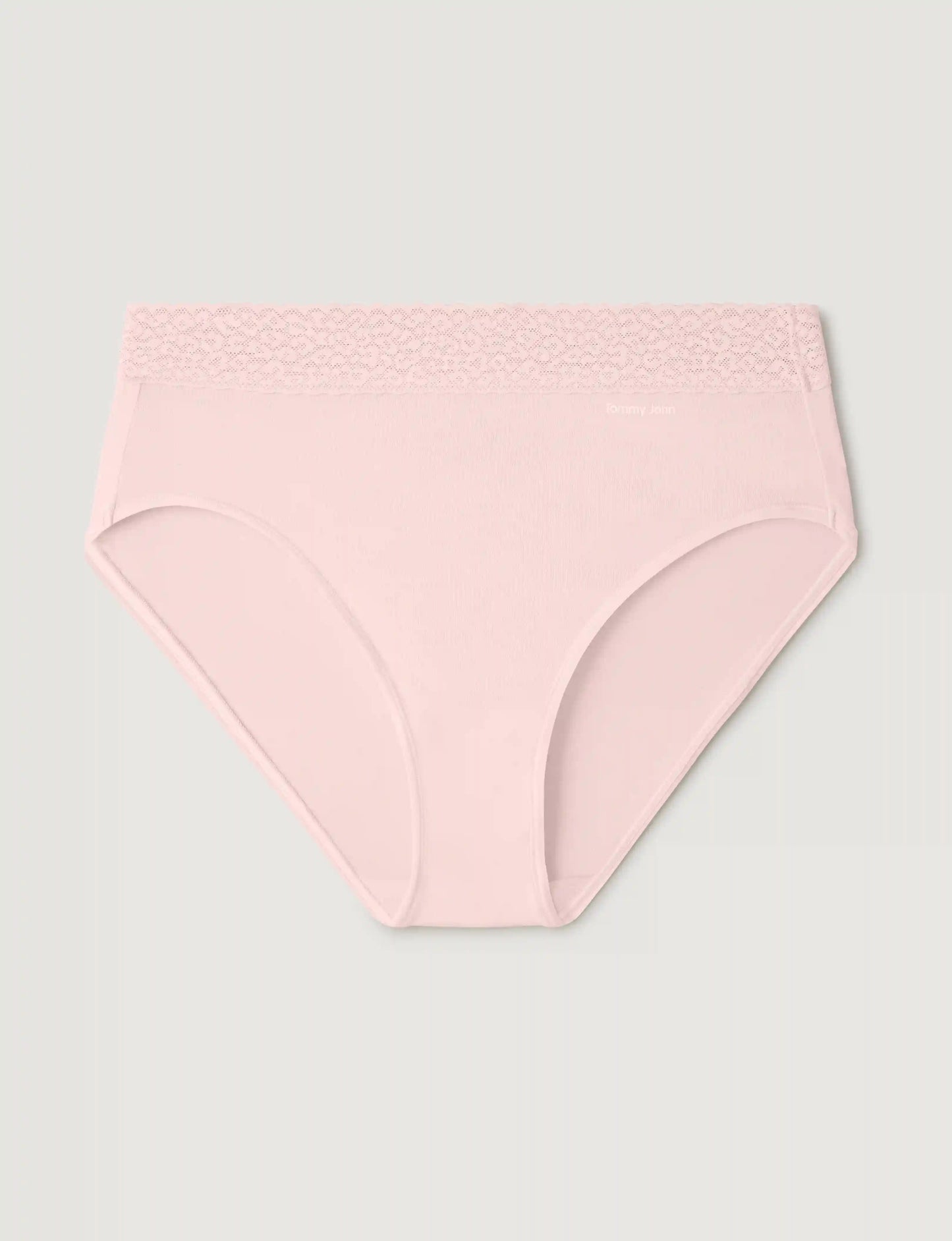 Women's Second Skin High Rise Brief, Lace Waist