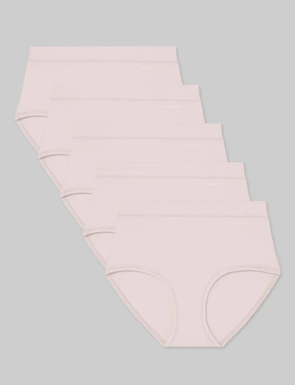 Women's Cool Cotton High Rise Brief (5-Pack)