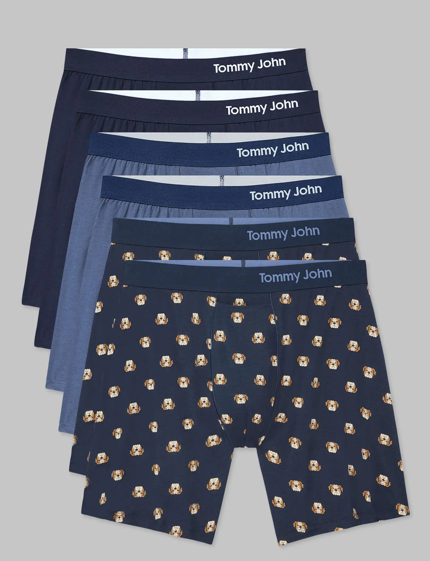 Cool Cotton Relaxed Fit Boxer 6" (6-Pack)