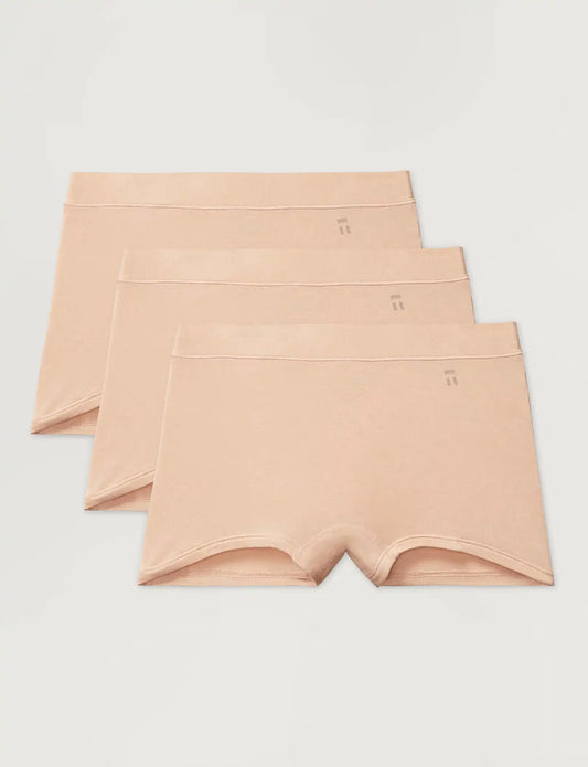 Women's Second Skin Boyshort (3-Pack)
