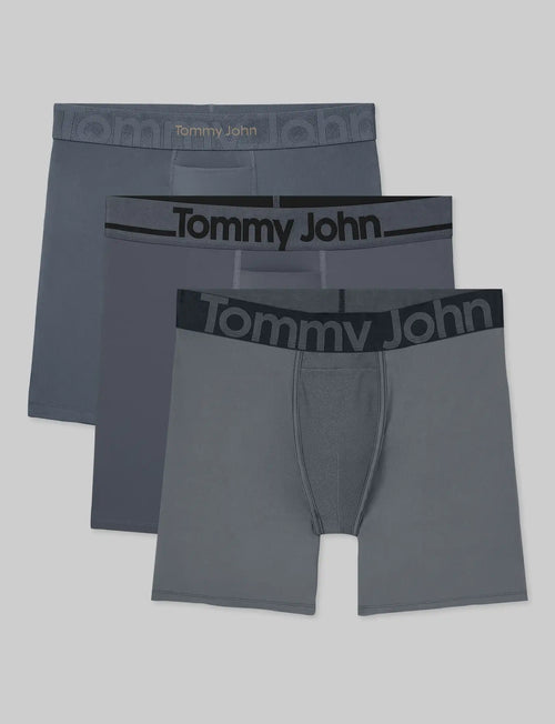 Active Combo Mid-Length Boxer Brief 6" (3-Pack)