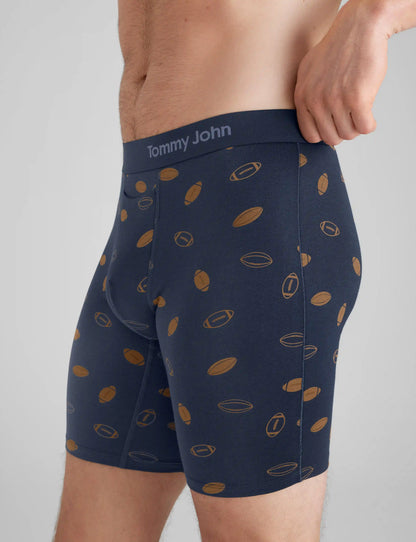 Cool Cotton Boxer Brief 8"
