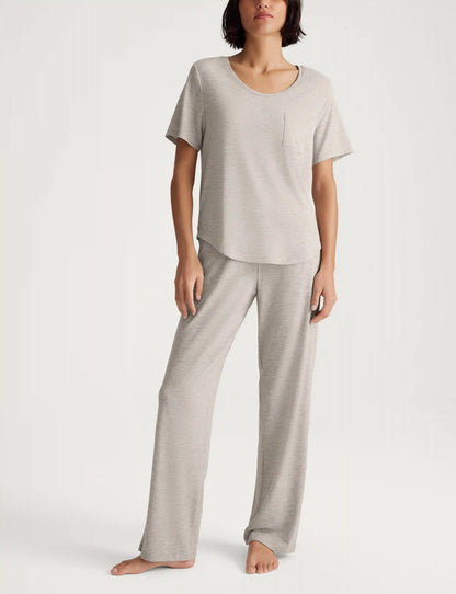 Women's Second Skin Sleep Pocket Tee & Pant Set