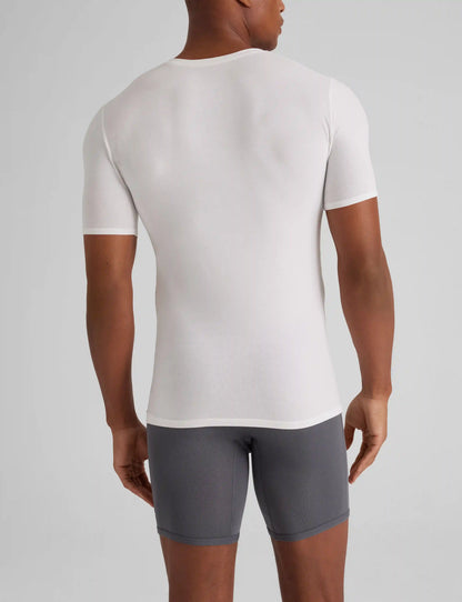 Cool Cotton Deep V-Neck Stay-Tucked Undershirt