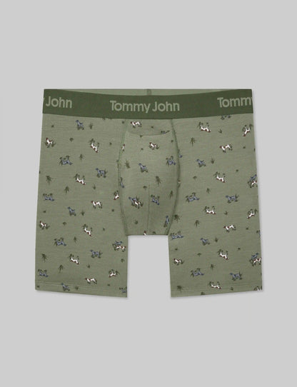 Second Skin Mid-Length Boxer Brief 6"