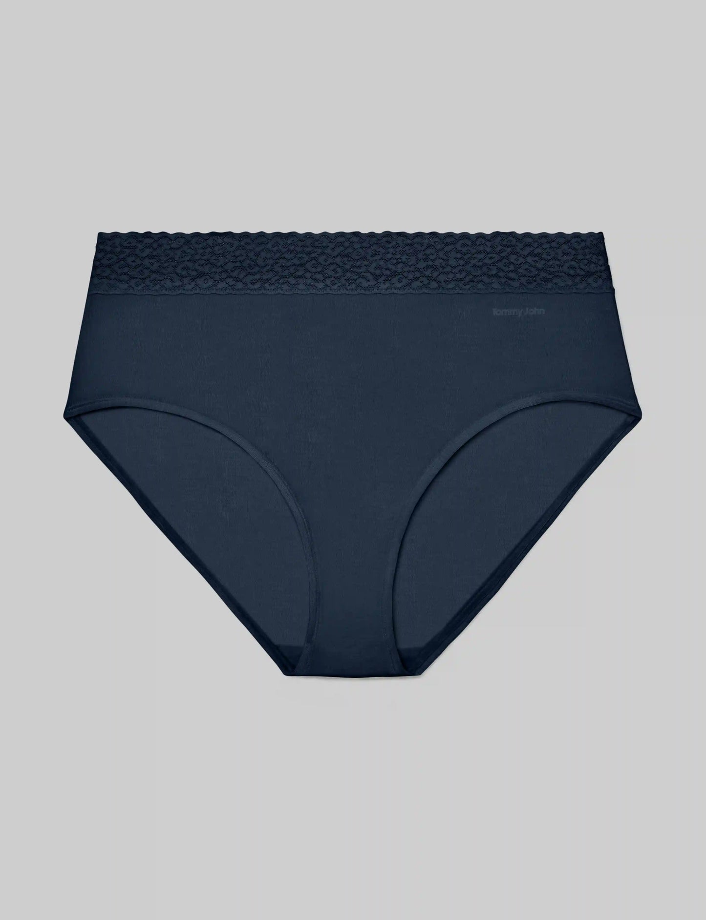 Women's Second Skin High Rise Brief, Lace Waist