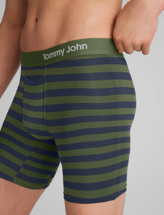 Cool Cotton Mid-Length Boxer Brief 6"