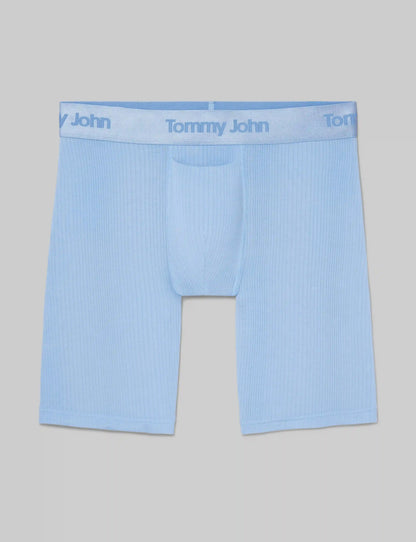 Second Skin Luxe Rib Boxer Brief 8"