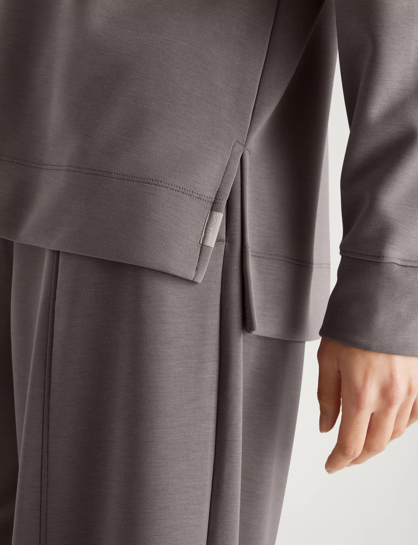 Women's Luxe Traveler Knit Long Sleeve Crew & Pant Set