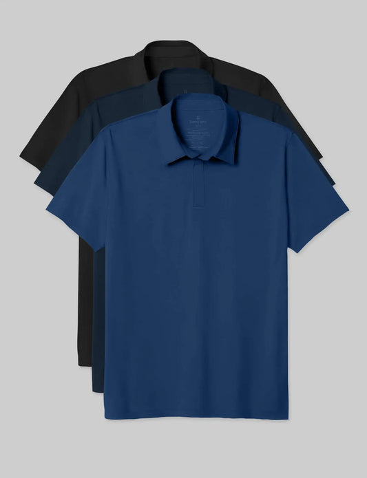 Second Skin Comfort Polo (3-Pack)