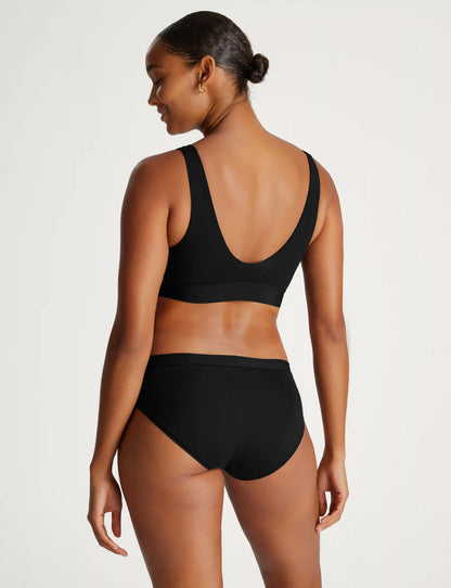 Second Skin Pullover V-Neck Bra & Brief Set