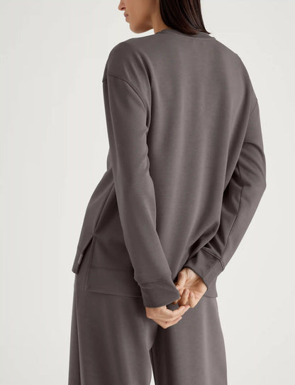 Women's Luxe Traveler Knit Long Sleeve Crew Neck