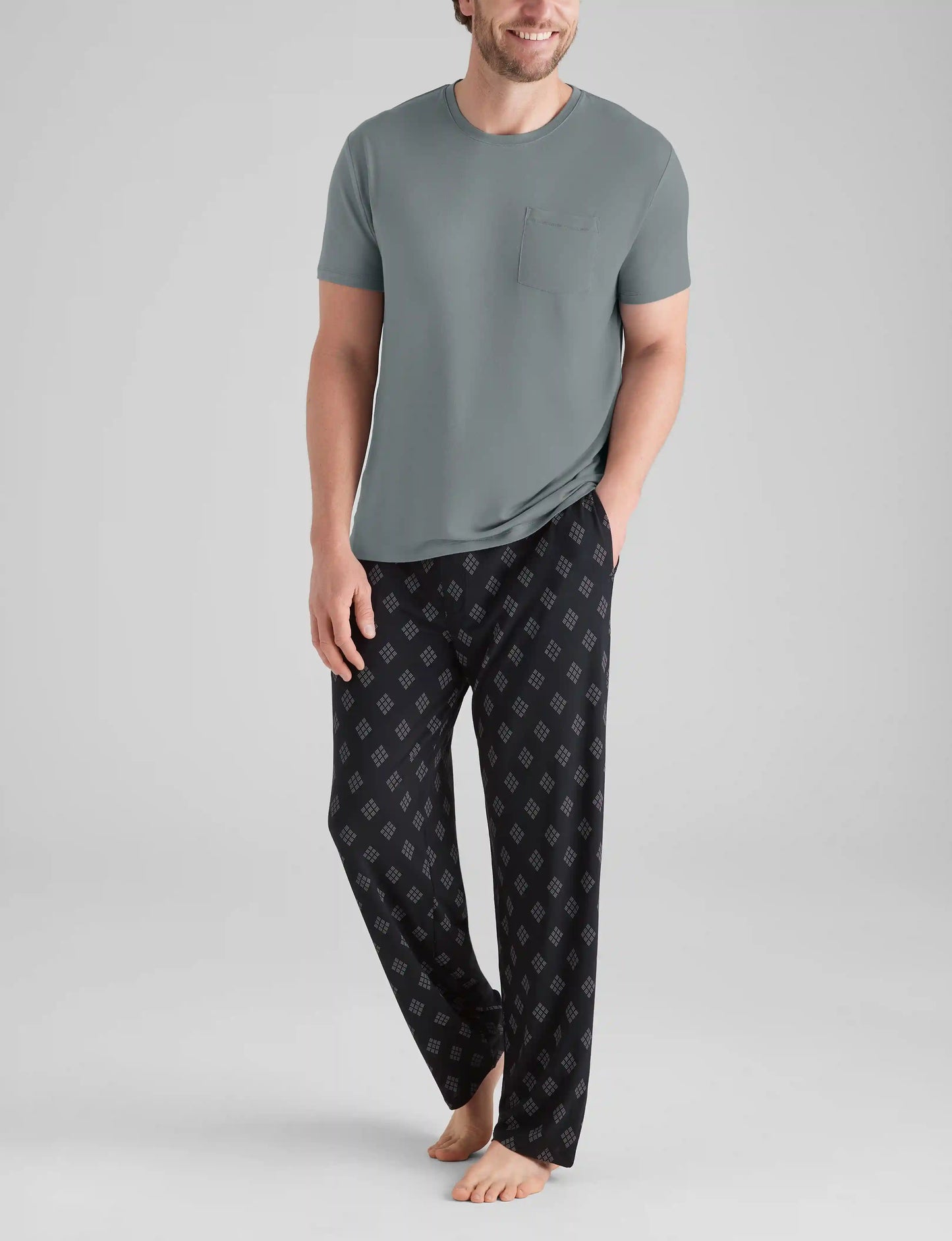 Second Skin Sleep Pocket Tee & Pant Set