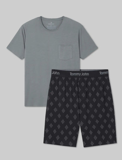 Second Skin Sleep Pocket Tee & Short Set