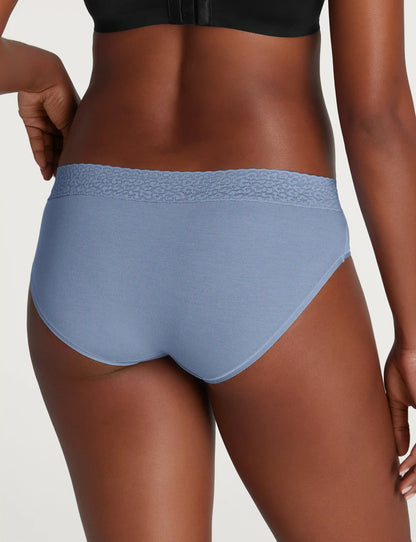Women's Second Skin Brief, Lace Waist