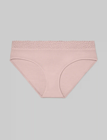 Women's Second Skin Brief, Lace Waist