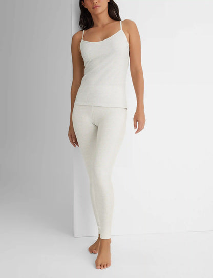 Women's Waffle Lounge Tank, Legging & Robe Set