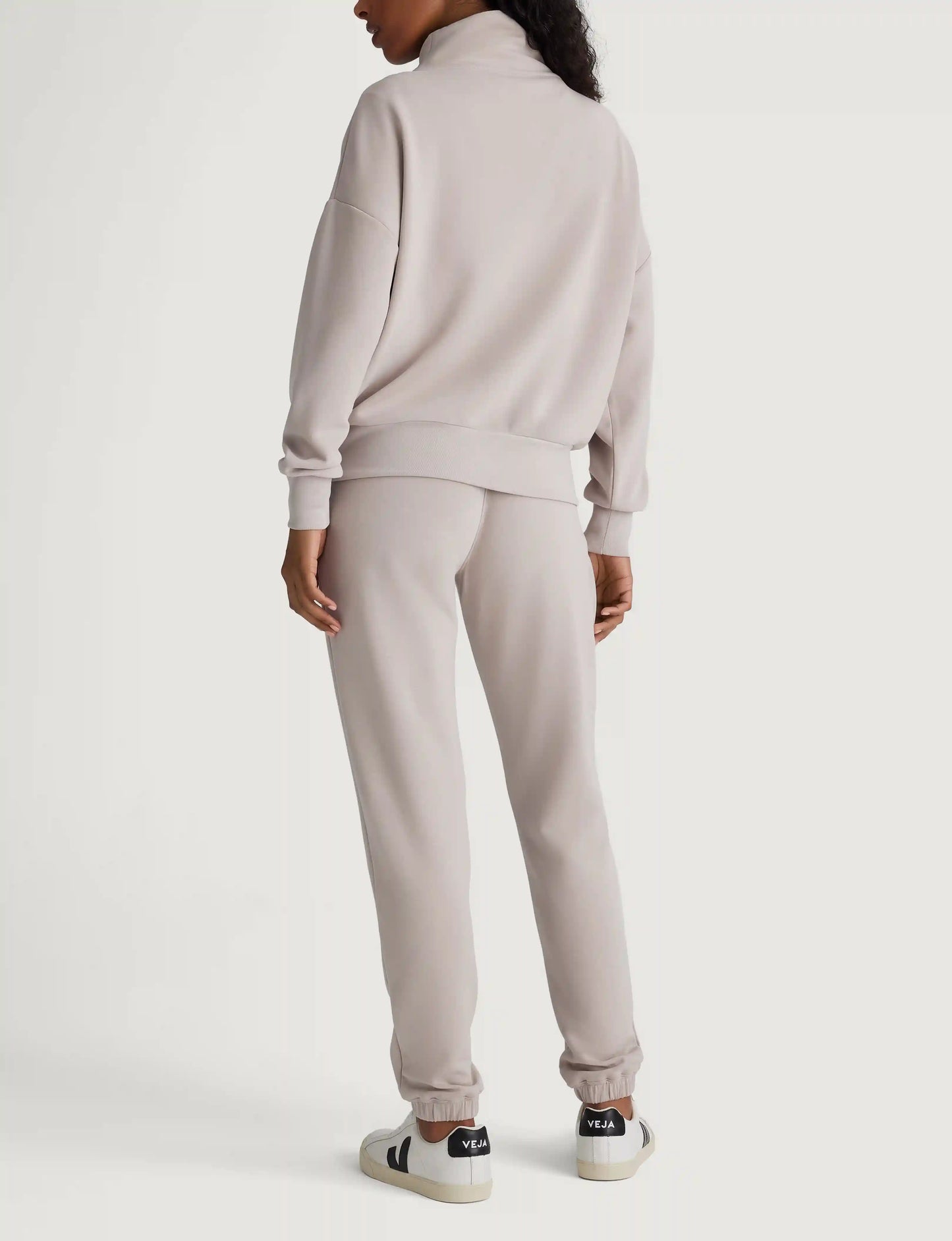 Women's Luxe Traveler Knit Quarter Zip & Jogger Set