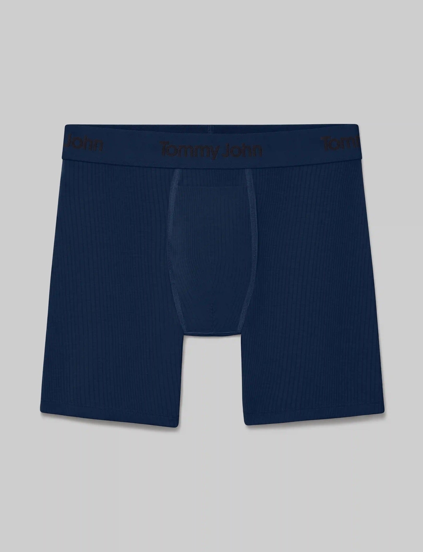 Second Skin Luxe Rib Mid-Length Boxer Brief 6"