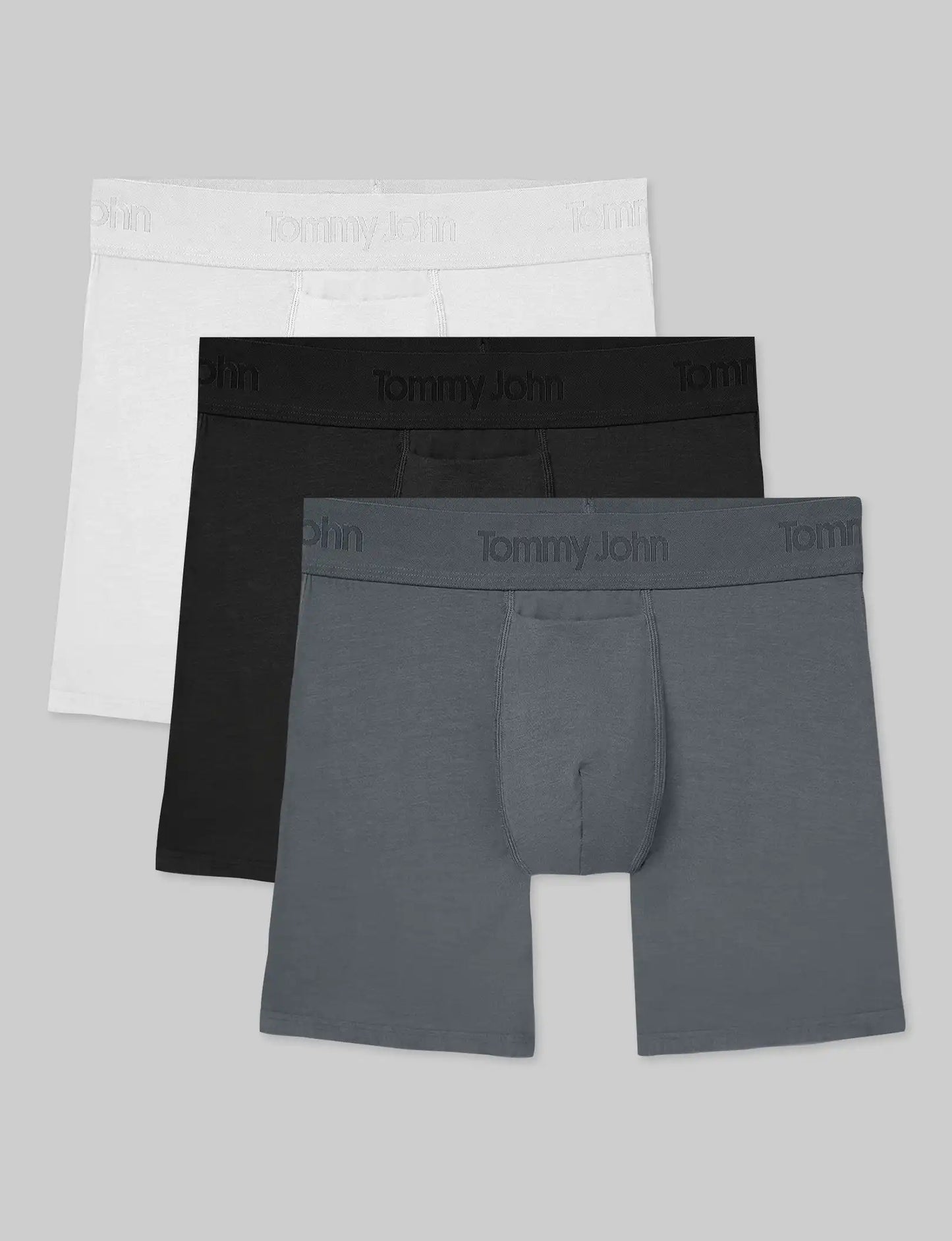 Second Skin Mid-Length Boxer Brief 6" (3-Pack)