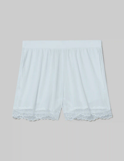 Women's Second Skin Luxe Rib Lace Short