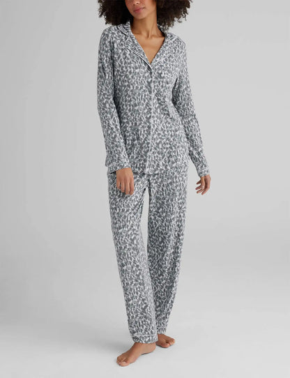 Women's Downtime Long Sleeve Pajama Top & Pant Set