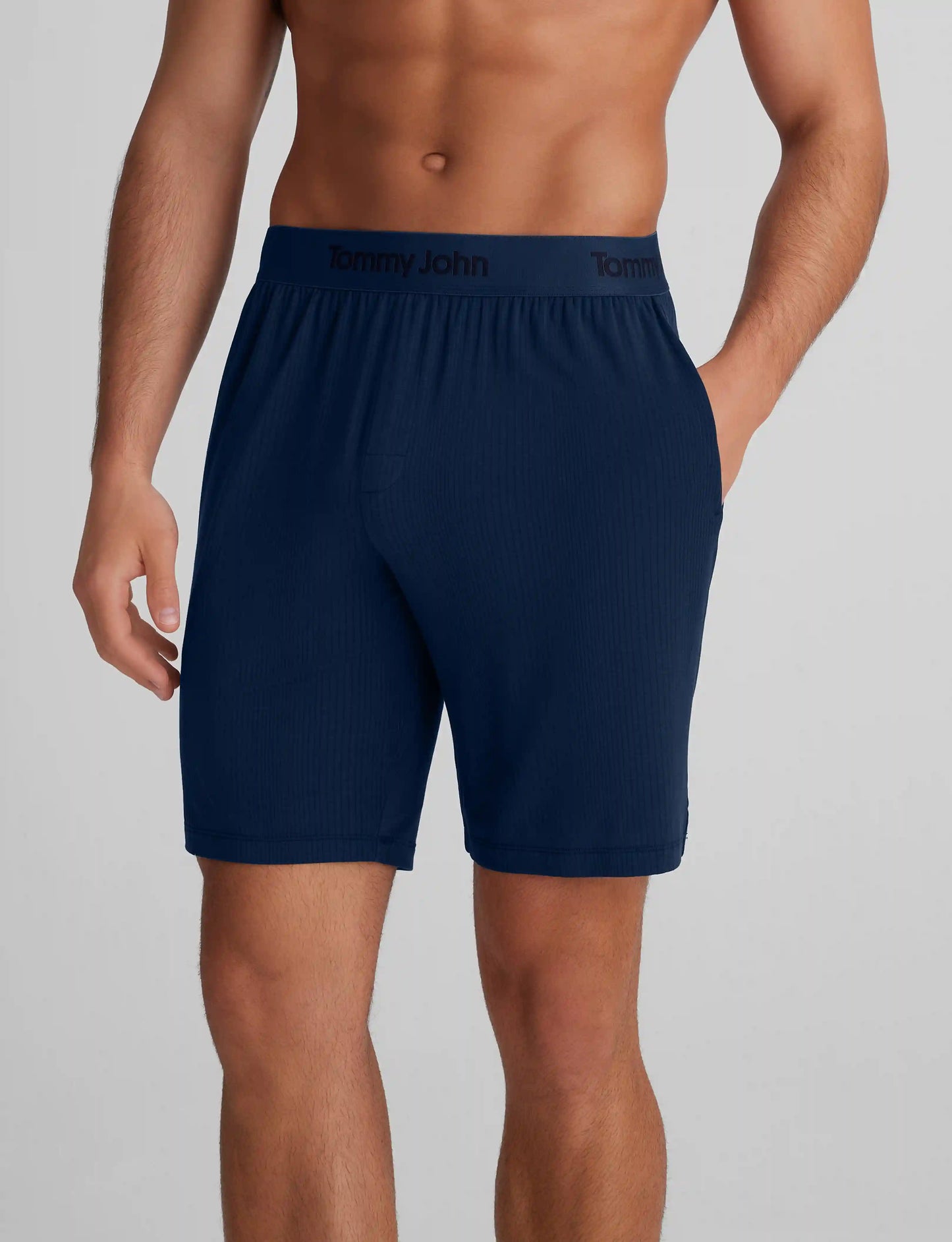Second Skin Luxe Rib Sleep Tee & Short Set