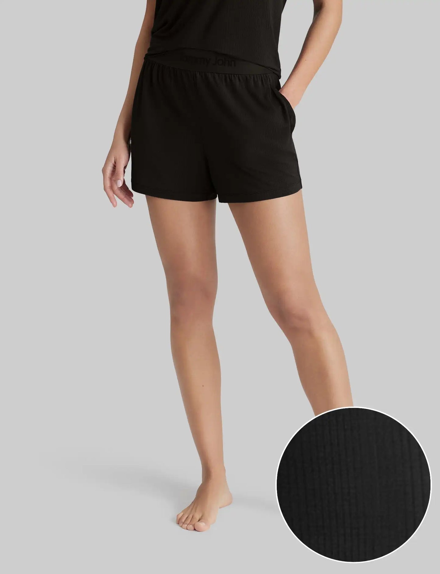 Women's Second Skin Luxe Rib Sleep Short