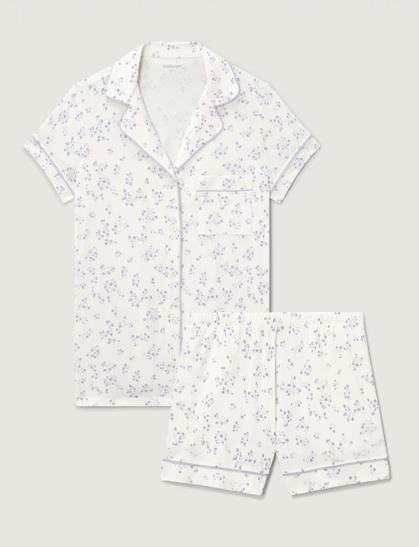 Women's Downtime Pajama Top & Short Set