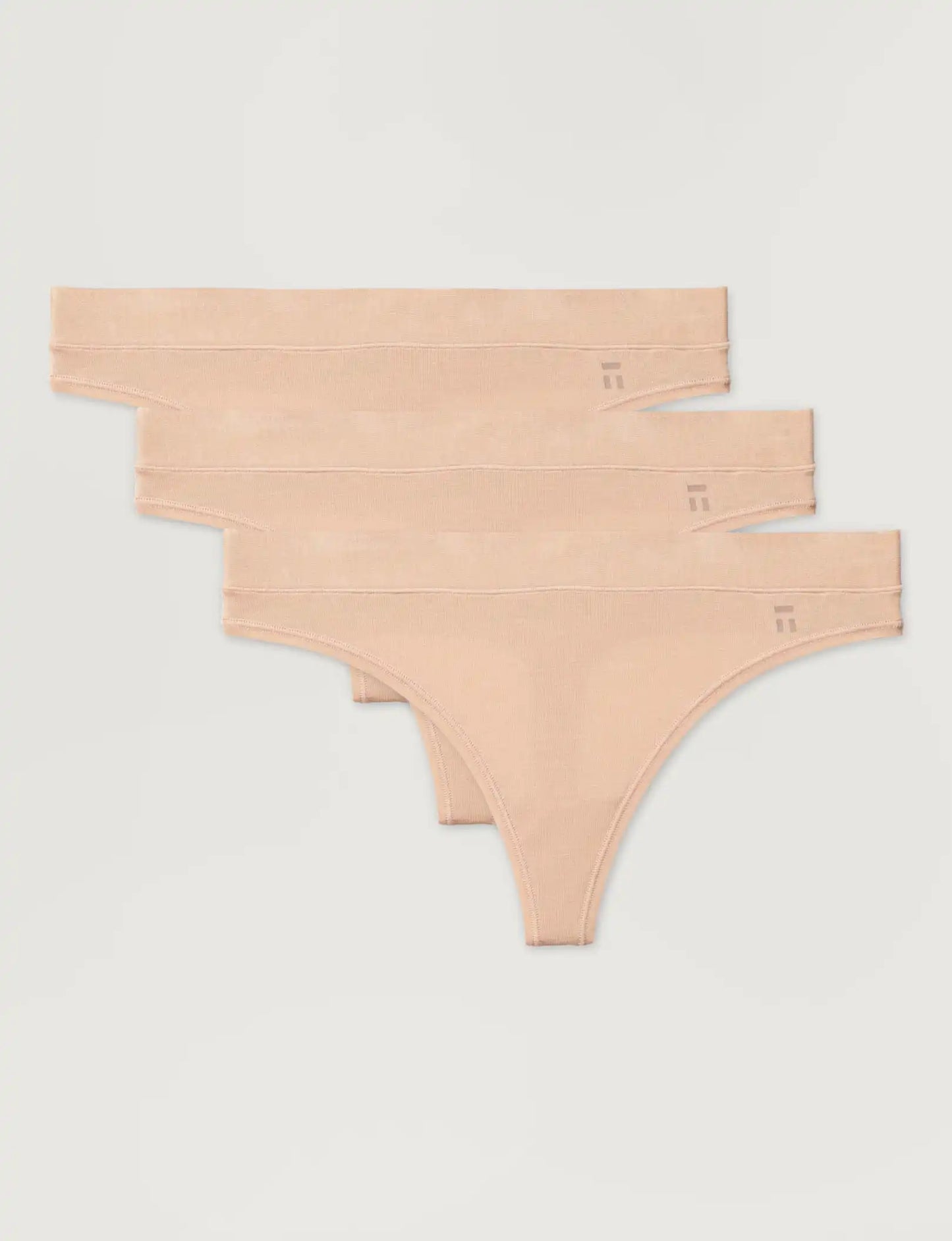 Women's Second Skin Thong (3-Pack)